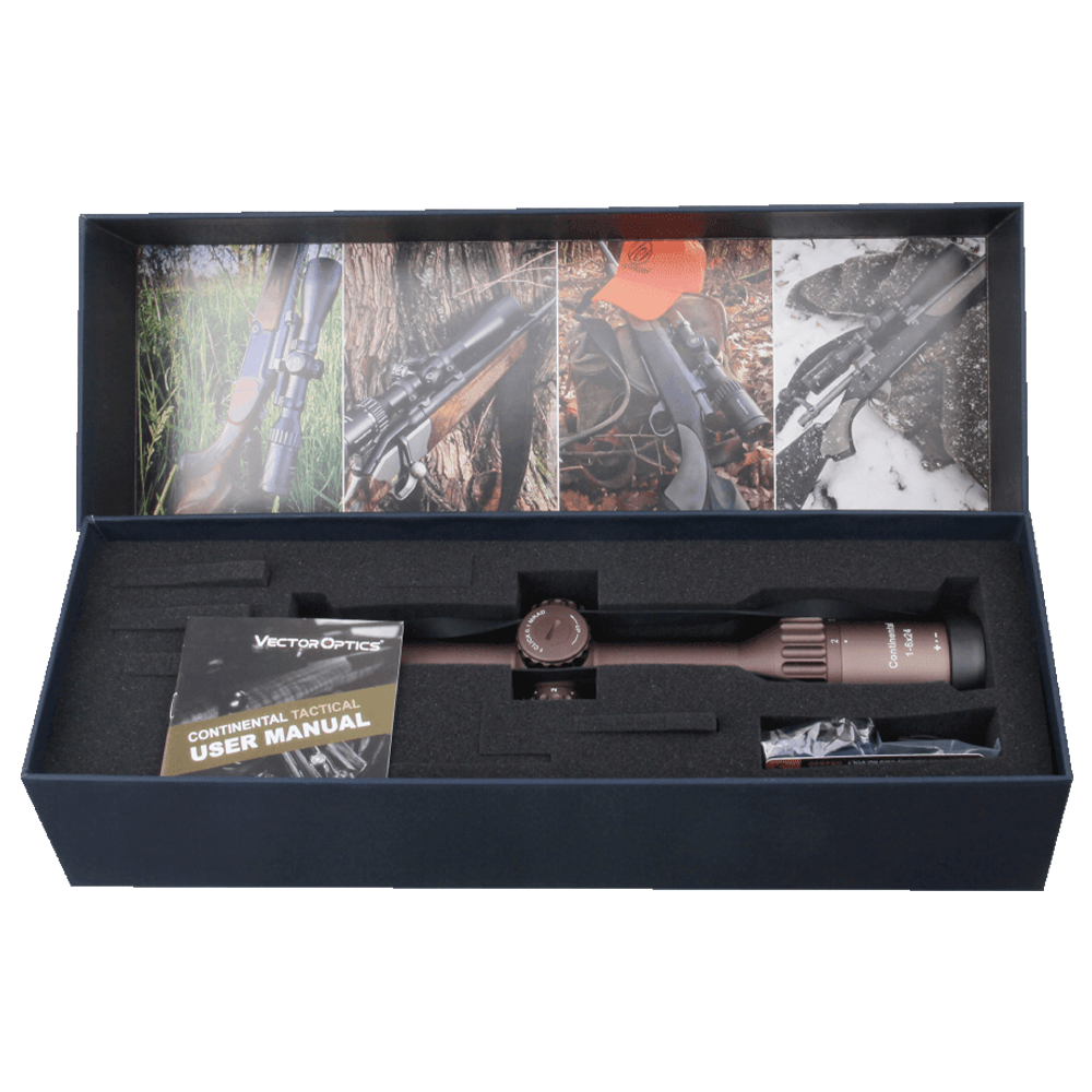 Фото Оптический прицел Vector Optics Continental x6 1-6x24 Tactical LPVO в интернет-магазине Nickhunter